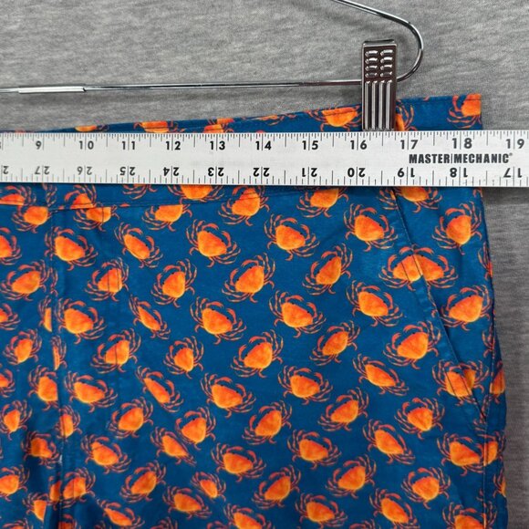 Retromarine NYC Mens Luxury Swim Trunks Shorts Size 34 Novelty Crabs Pockets - Picture 11 of 15